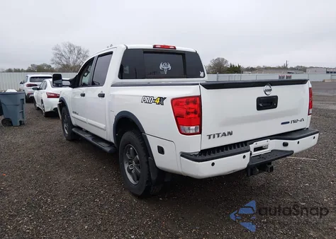 2013 Nissan Titan Pro-4X из США, поврежденный, VIN 1N6BA0EC0DN300605